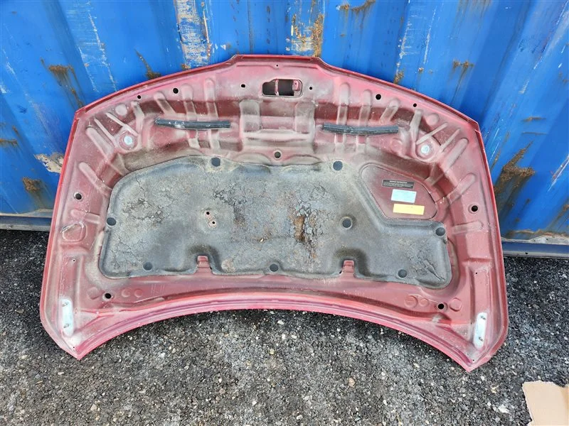 Капот Nissan Tiida C11 HR16 2011 - миниатюра 5