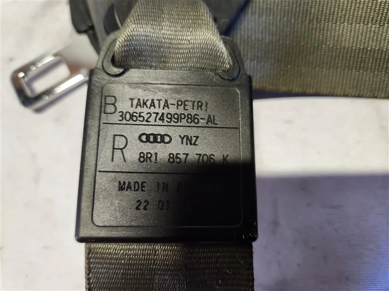 Ремень безопасности передний Audi Q5 CAL 2008-2012 - миниатюра 8