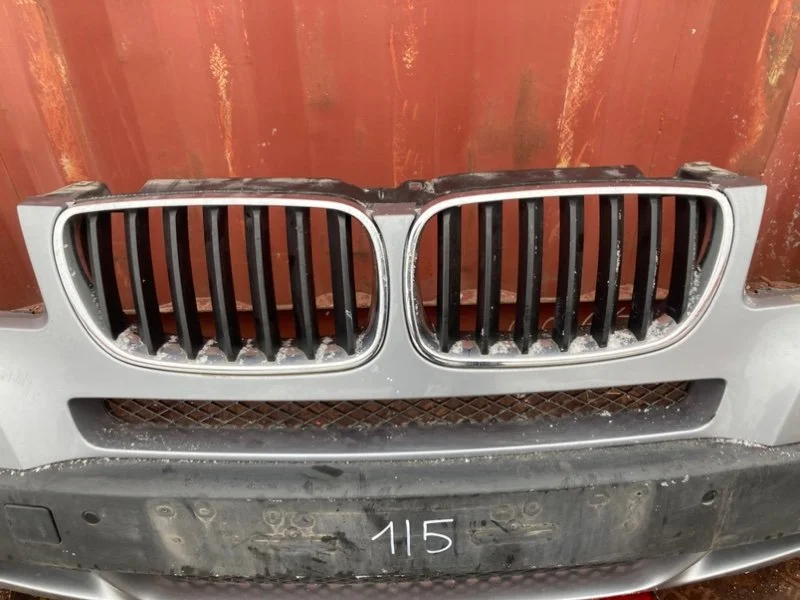Бампер передний BMW X3 E83 N47D20 2010 - миниатюра 2