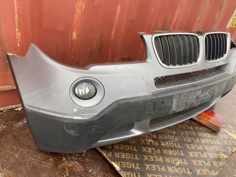 Бампер передний BMW X3 E83 N47D20 2010 - миниатюра 3