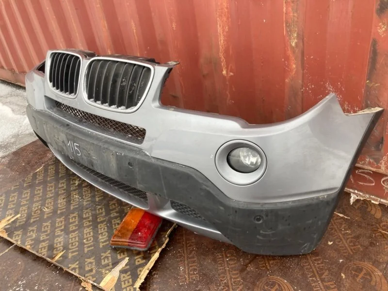 Бампер передний BMW X3 E83 N47D20 2010 - миниатюра 4
