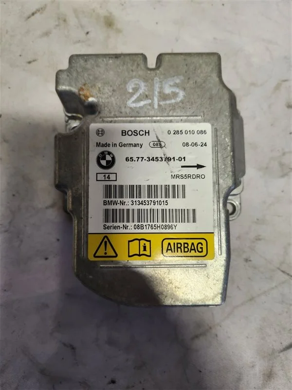 Блок управления SRS BMW X3 E83 N47D20 2010 - миниатюра 4