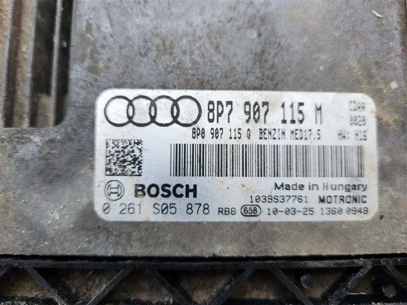 Блок управления двигателем Audi A3 8P CDA - миниатюра 3