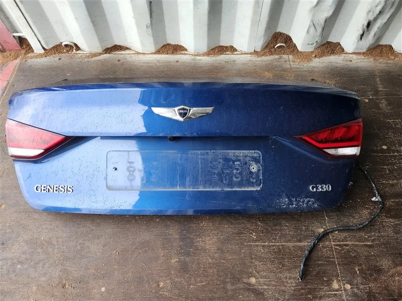 Крышка багажника Hyundai Genesis G80 G6DH 2015 - миниатюра 2