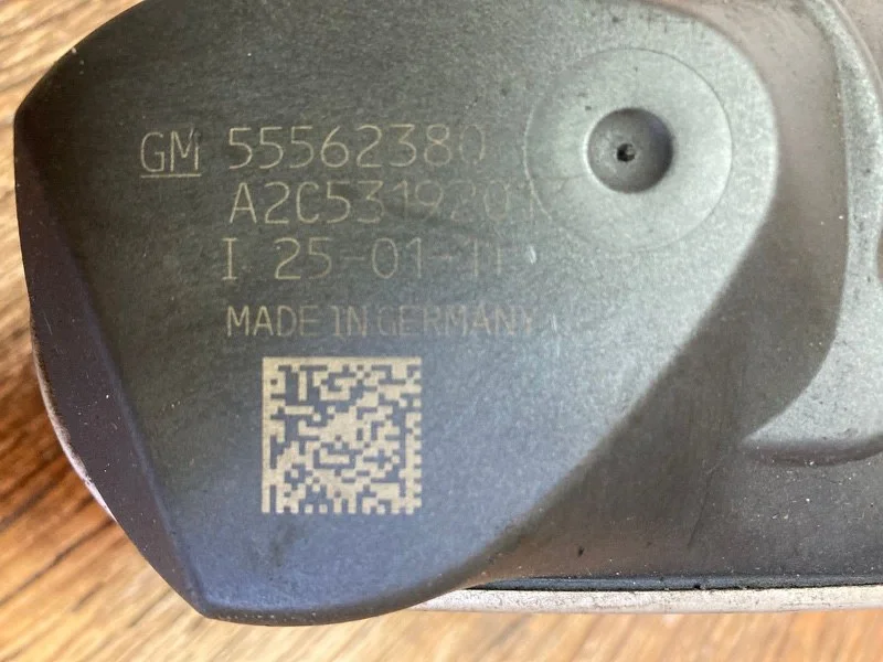 Дросельная заслонка Chevrolet Cruze F18D4 2012 - миниатюра 6