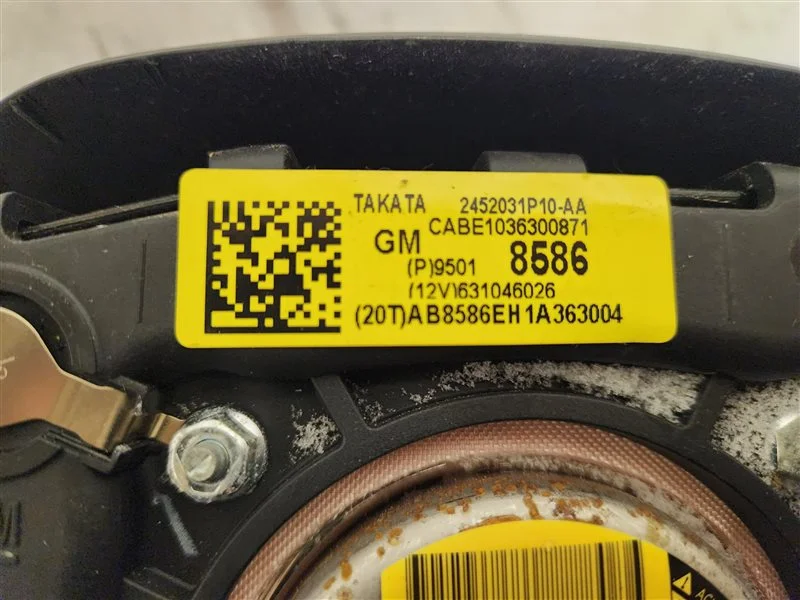 Подушка безопасности в руль Chevrolet Aveo T300 - миниатюра 5