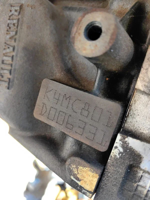 Двигатель RENAULT Clio K4M - миниатюра 5