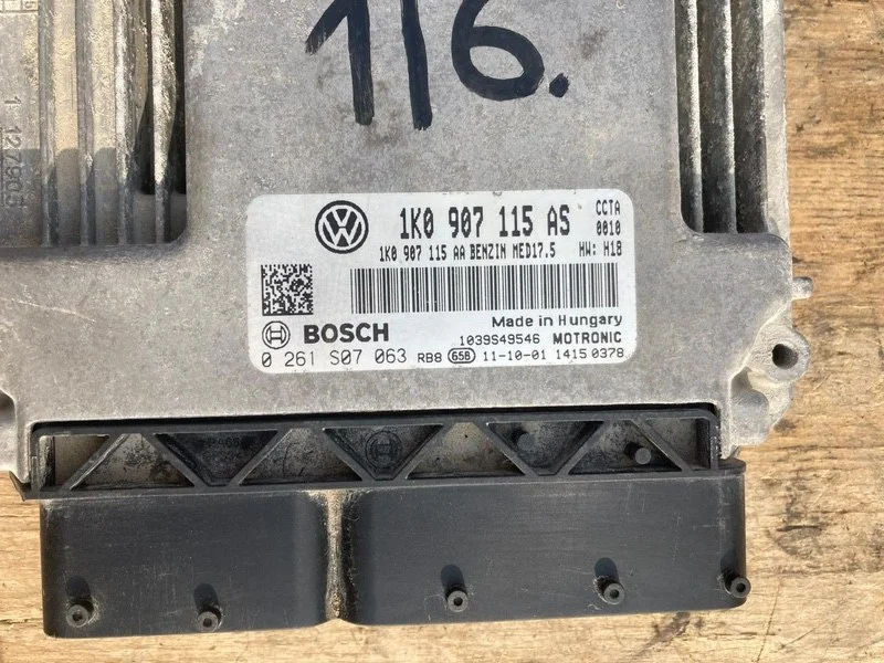 Блок управления двигателем Volkswagen Golf GTI 6 - миниатюра 3