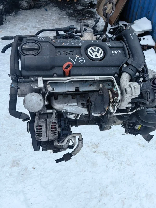 Двигатель Volkswagen Golf 6 CAX1.4 2012 - миниатюра 3