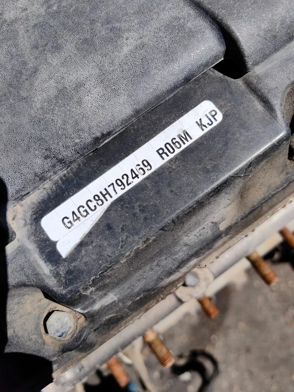 Двигатель Kia Sportage 2 G4GC 2.0 2008 - миниатюра 3