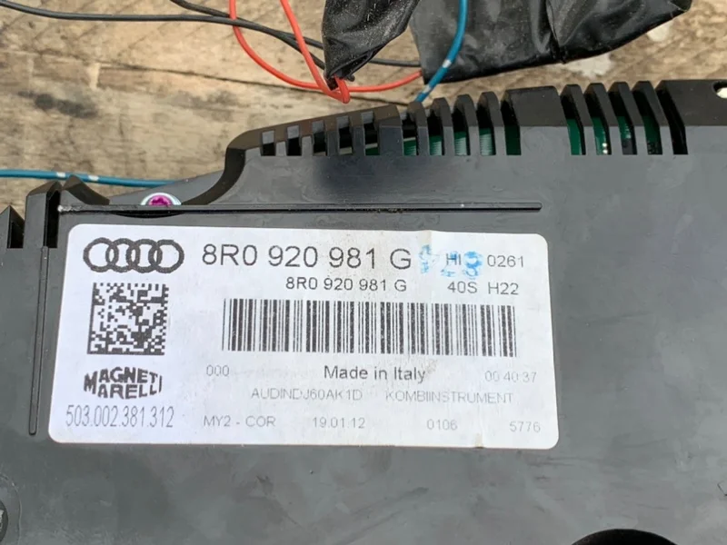 Панель приборов Audi Q5 CAL 2008-2012 - миниатюра 4
