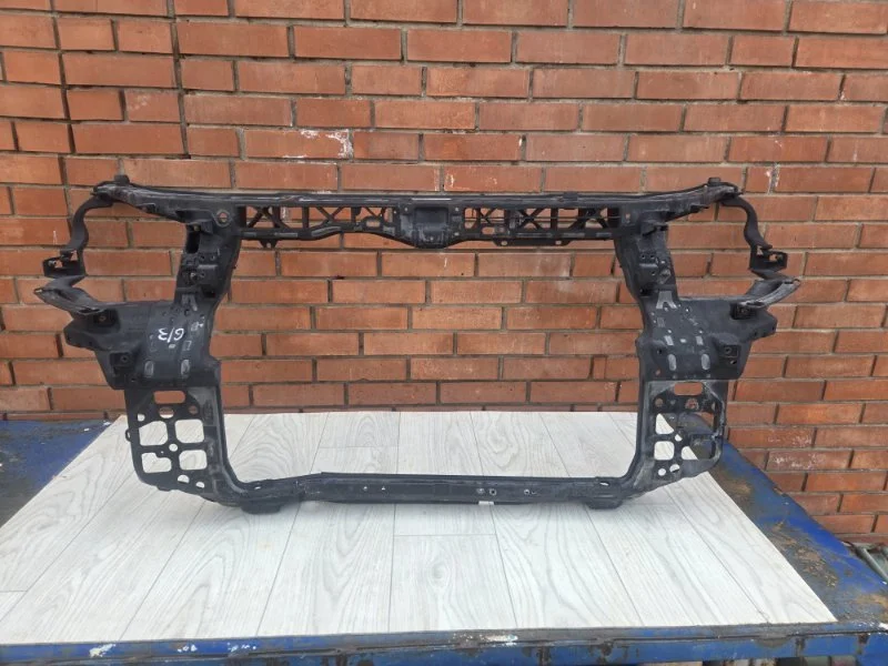Рамка радиатора Hyundai Santa Fe 2 G6EA 2.7 2010 - миниатюра 3