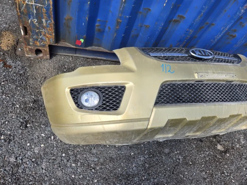 Бампер передний Kia Sportage 2 G4GC 2.0 2008 - миниатюра 3