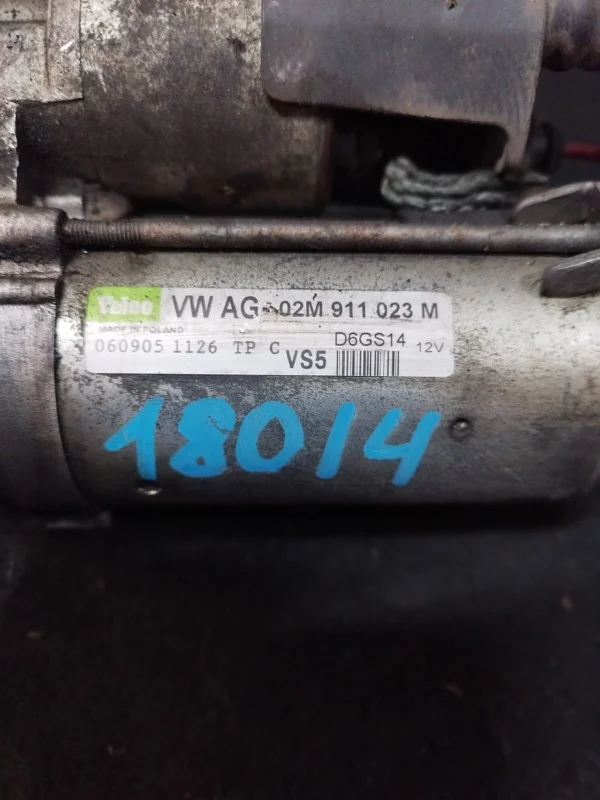 Стартер Audi A3 8P BSE 2009 - миниатюра 2