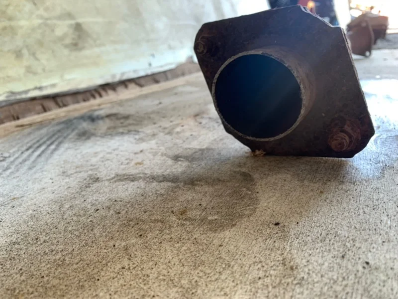 Приемная труба глушителя Nissan D40 1 YD25 2008 - миниатюра 10