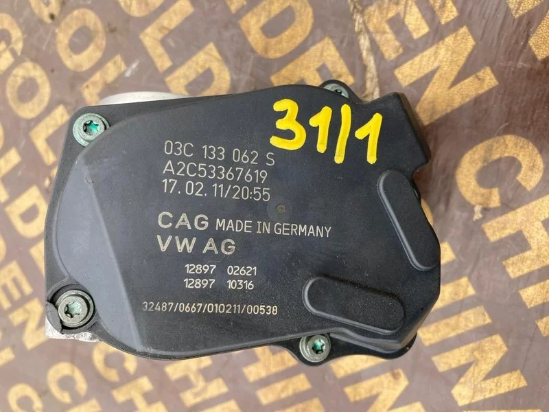Дросельная заслонка Volkswagen Golf CAX1.4 2012 - миниатюра 6