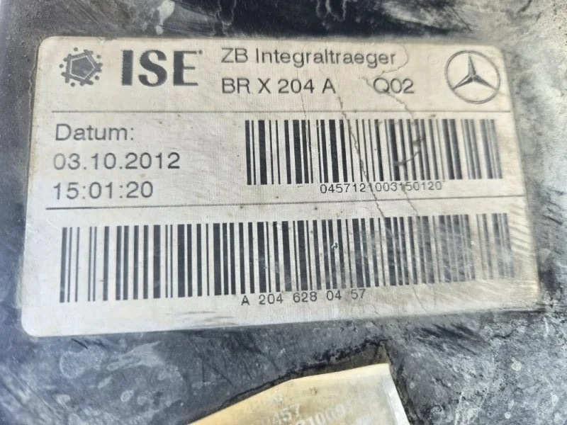 Балка подвески передняя Mercedes-Benz GLK350 Х204 - миниатюра 6
