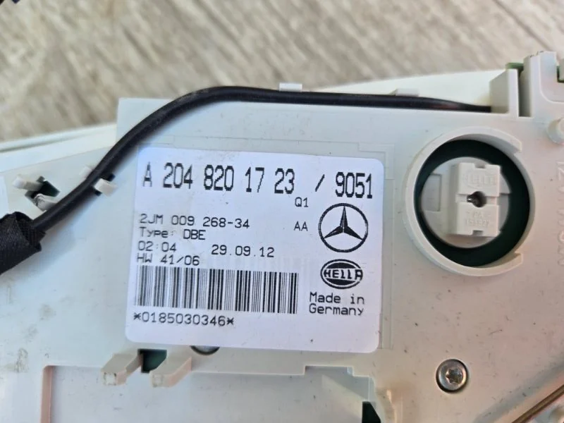 Плафон подсветки салона Mercedes-Benz GLK350 Х204 - миниатюра 6