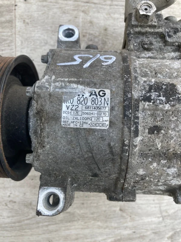 Компрессор кондиционера Volkswagen Golf 6 BSE 1.6 - миниатюра 2