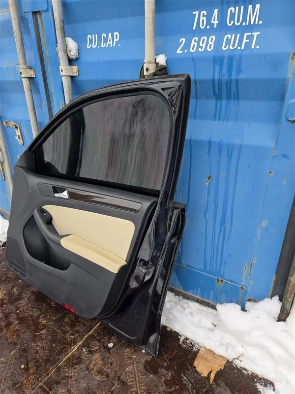 Дверь боковая передняя правая Volkswagen jetta 6 - миниатюра 8