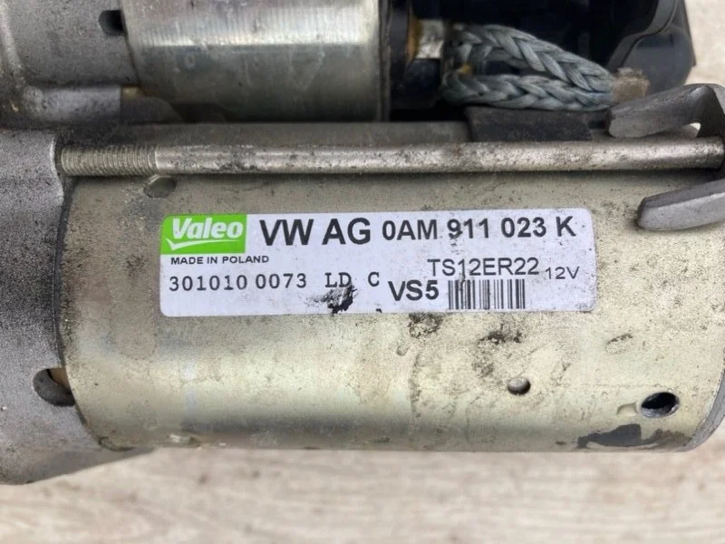 Стартер Volkswagen Golf 6 CAX1.4 2012 - миниатюра 4