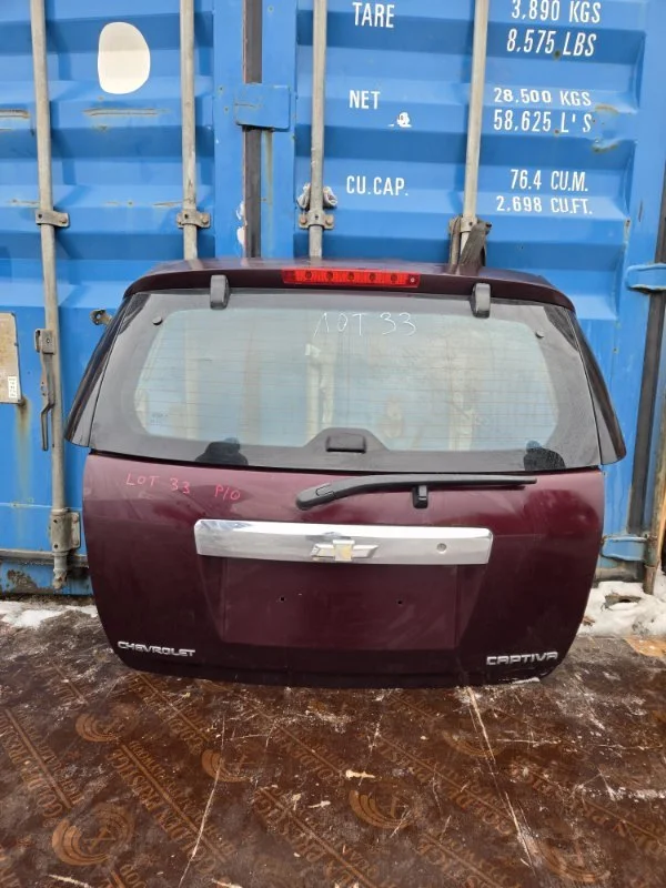 Крышка багажника Chevrolet captiva С140 LE9 2012 - изображение 1