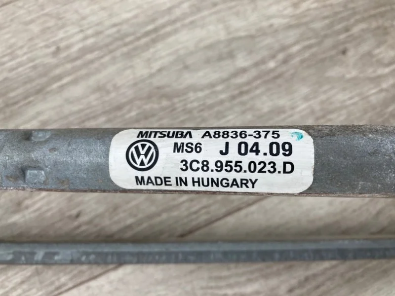 Трапеция дворников Volkswagen Passat CC CDA 2011 - миниатюра 4