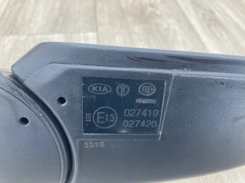 Зеркало правое Kia Sorento XM 2013 - миниатюра 3