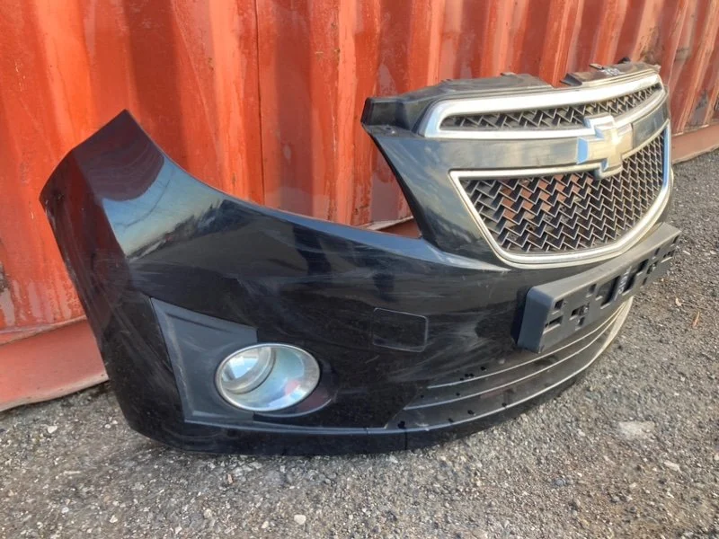 Бампер передний Chevrolet Spark M 300 B12D1 2010 - миниатюра 3