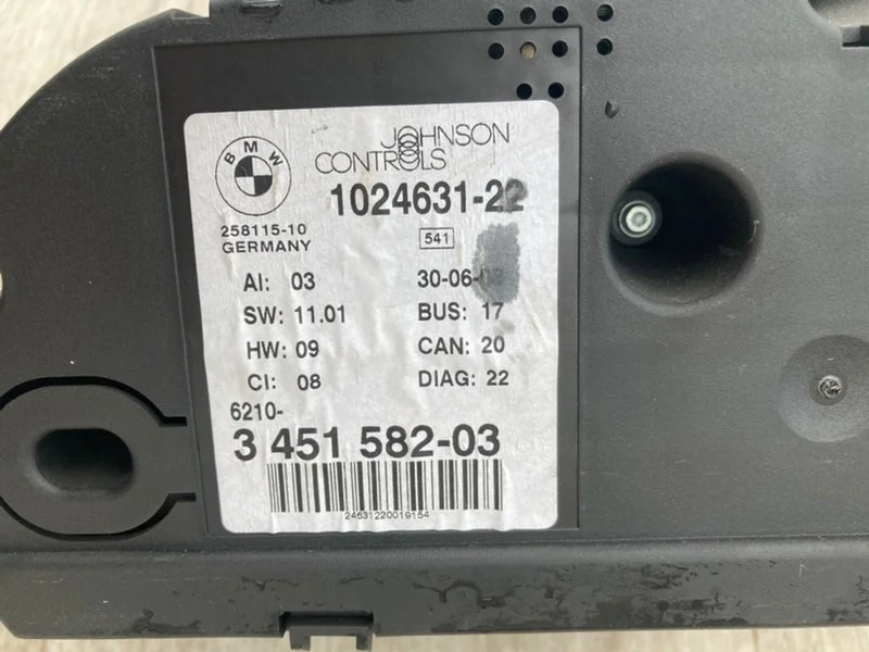 Панель приборов BMW X3 E83 N47D20 2010 - миниатюра 5