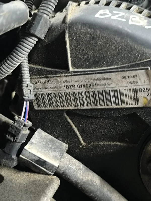 Двигатель Volkswagen Passat B6 BZB 2010 - миниатюра 3