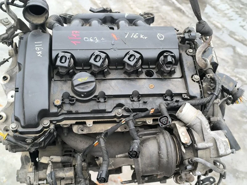 Двигатель Peugeot 308 1 PSA5F06 TURBO 2010 - миниатюра 5