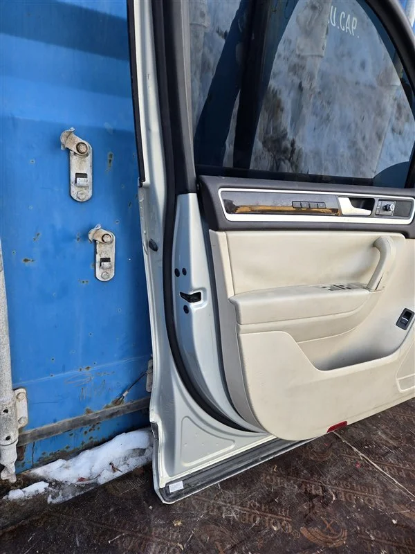 Дверь боковая передняя левая Volkswagen Touareg NF - миниатюра 7