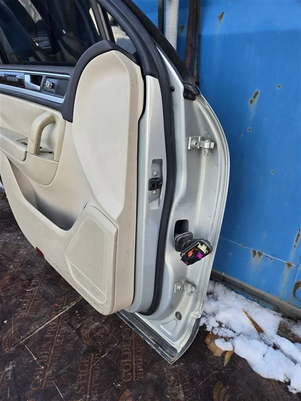 Дверь боковая передняя левая Volkswagen Touareg NF - миниатюра 8
