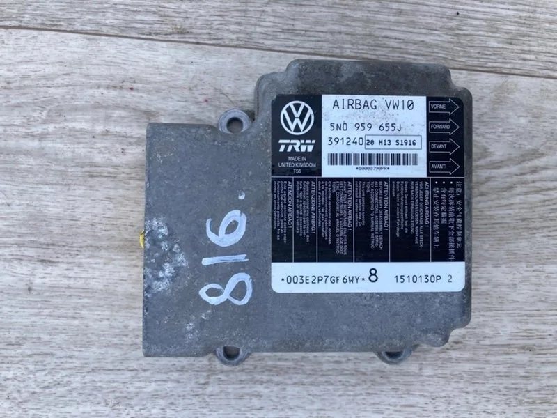Блок управления SRS Volkswagen Passat CC CDA 2011 - изображение 1
