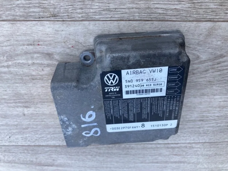 Блок управления SRS Volkswagen Passat CC CDA 2011 - миниатюра 3