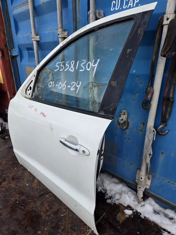 Дверь боковая передняя левая Hyundai Santa Fe CM - миниатюра 3
