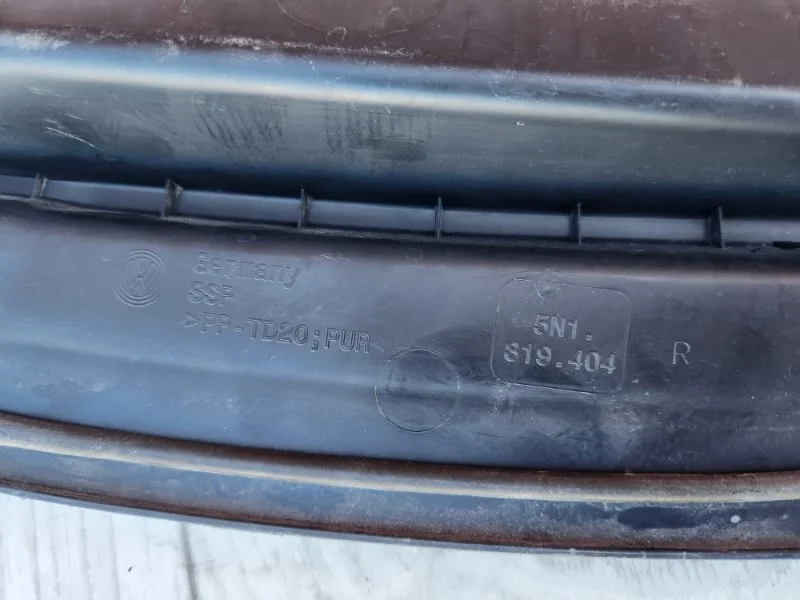 Жабо правое Volkswagen tiguan 1 CCZ 2.0 2011 - миниатюра 5