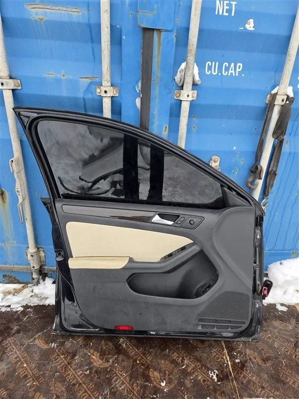 Дверь боковая передняя левая Volkswagen jetta 6 - миниатюра 10