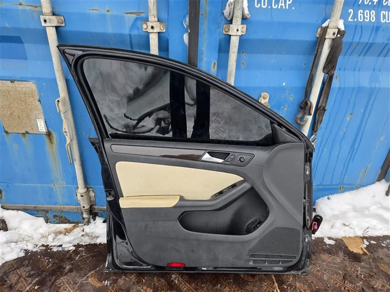 Дверь боковая передняя левая Volkswagen jetta 6 - миниатюра 5