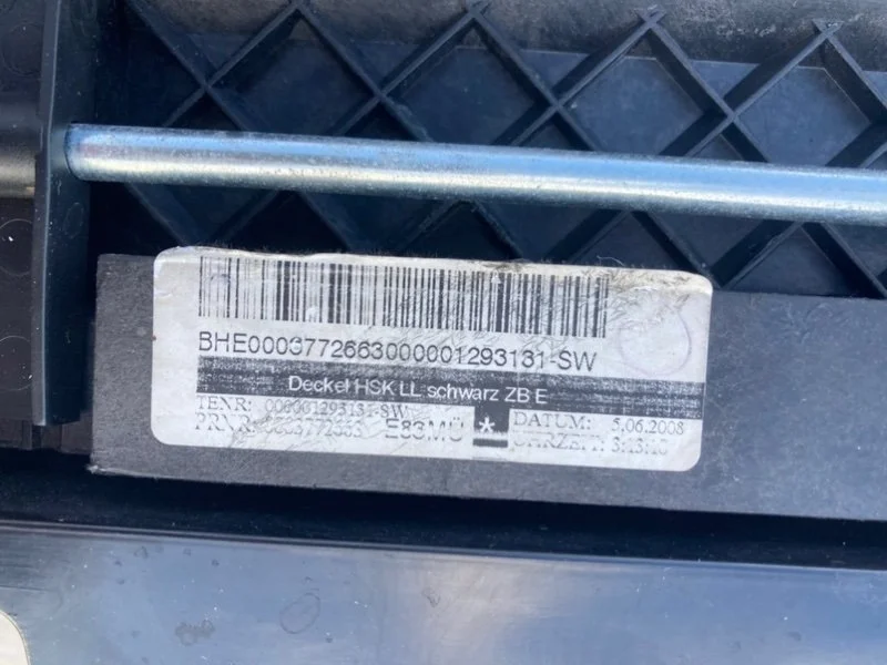 Бардачок BMW X3 E83 N47D20 2010 - миниатюра 3