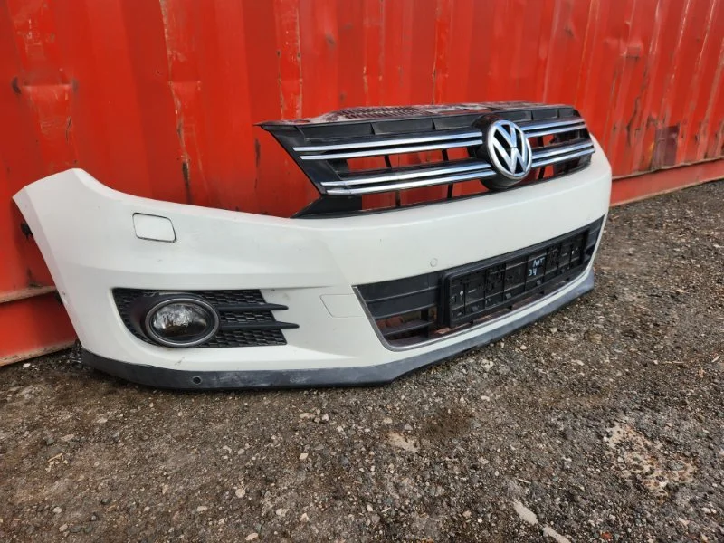 Бампер передний Volkswagen tiguan 1 CAW 2.0 2014 - миниатюра 2