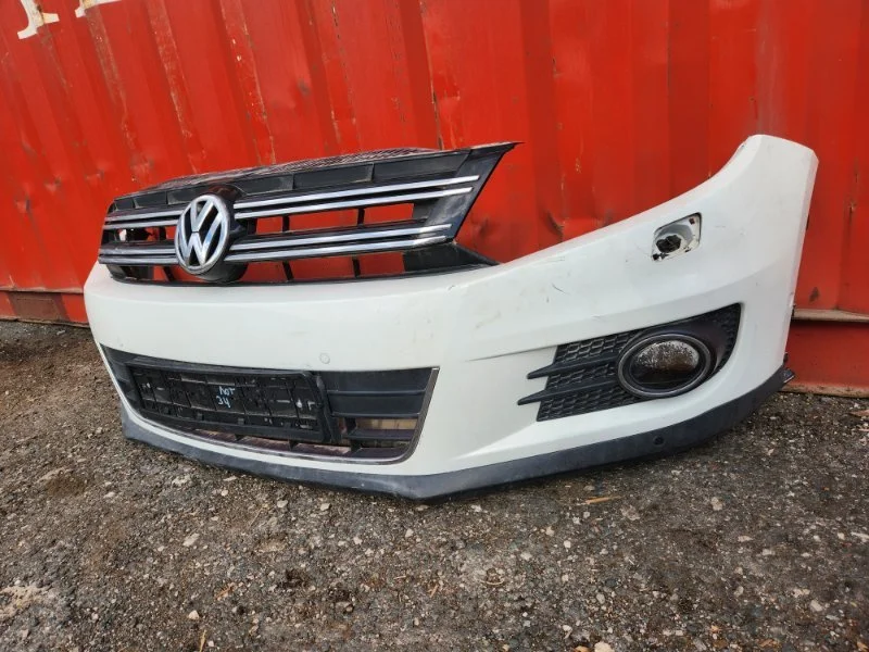 Бампер передний Volkswagen tiguan 1 CAW 2.0 2014 - миниатюра 3