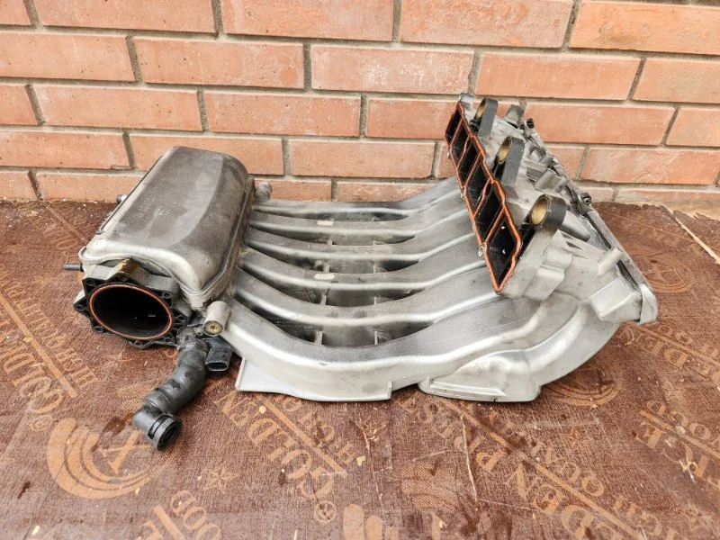 Коллектор впускной Volkswagen Touareg NF 3.2 V6 - миниатюра 8