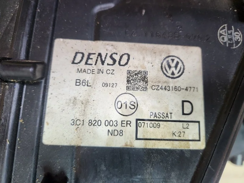 Печка салона Volkswagen Passat B6 2.0 L 2009 - миниатюра 5