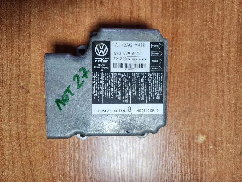 Блок управления SRS Volkswagen Passat B6 2.0 L - изображение 1