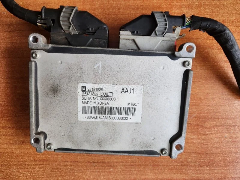Блок управления двигателем Chevrolet Lacetti F16D3 - миниатюра 7
