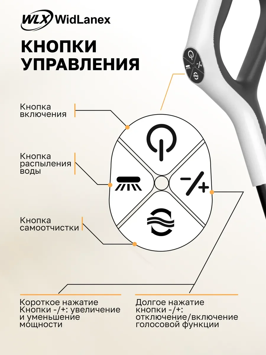 Вертикальный моющий пылесос - миниатюра 4