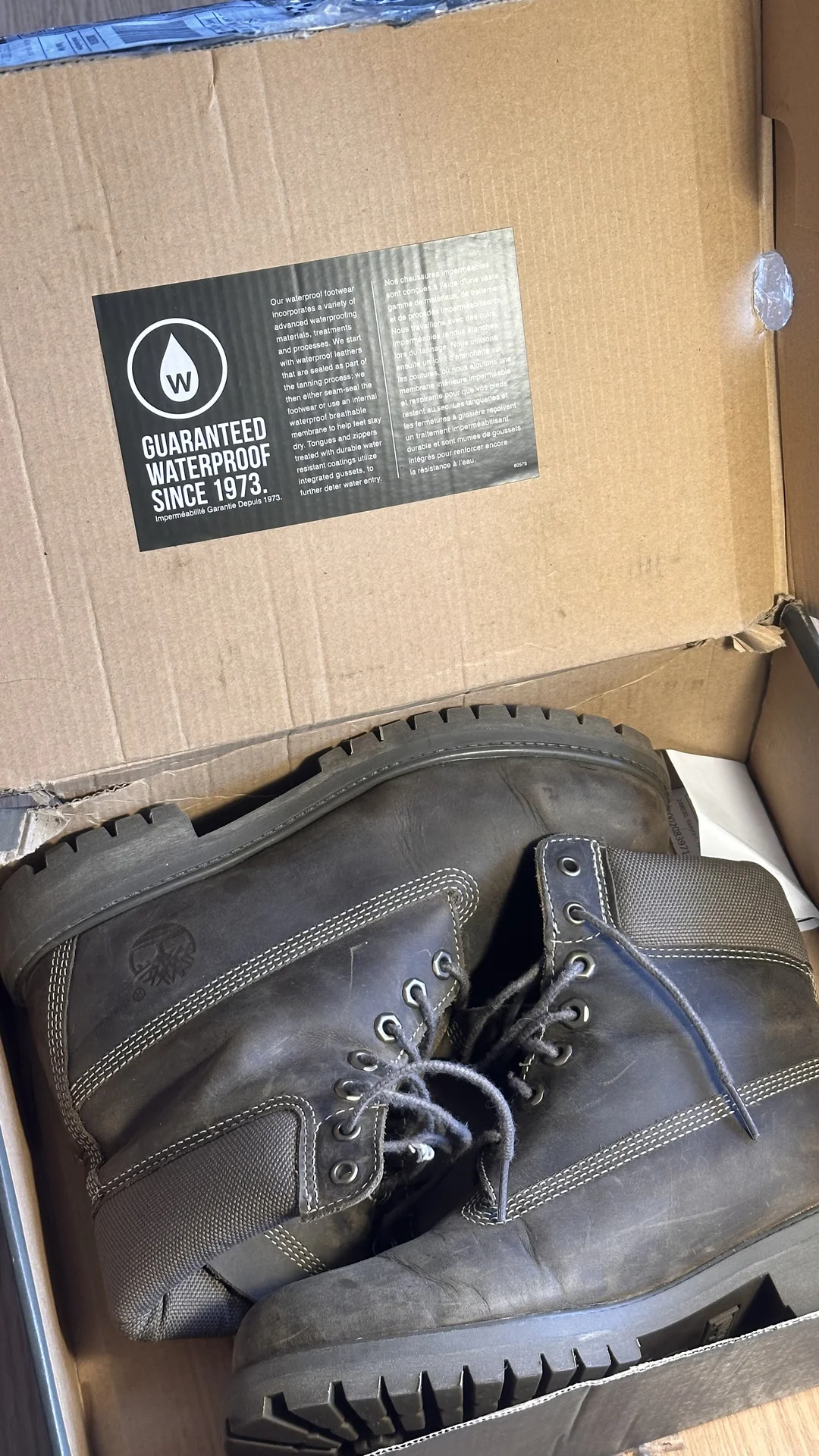 Ботинки Timberland оригинальные - миниатюра 3