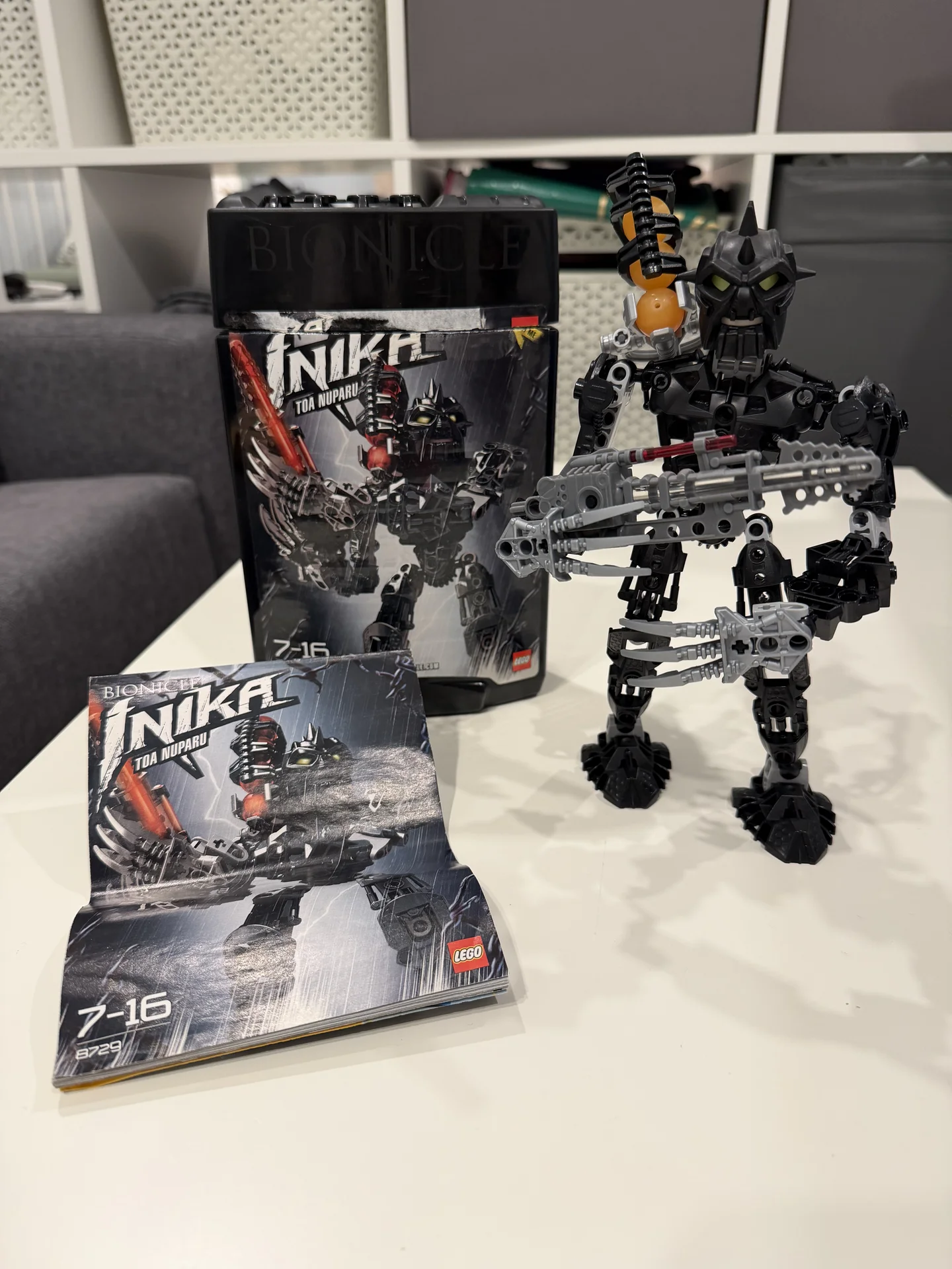 Lego bionicle nuparu 8729 - миниатюра 2